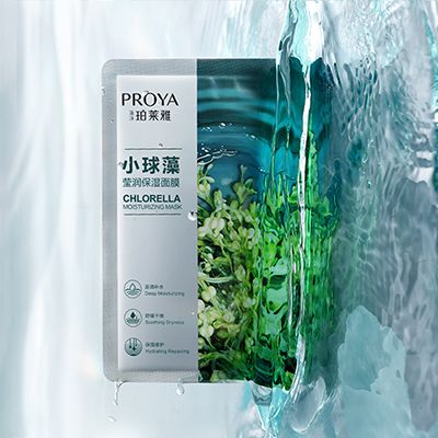 尊龙官方小球藻莹润保湿面膜
